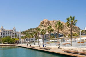 Foto panoramica de Costa Blanca