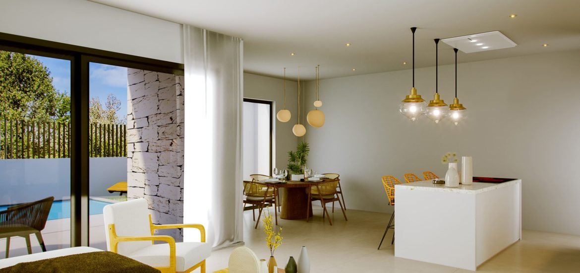 6. Living room and kitchen