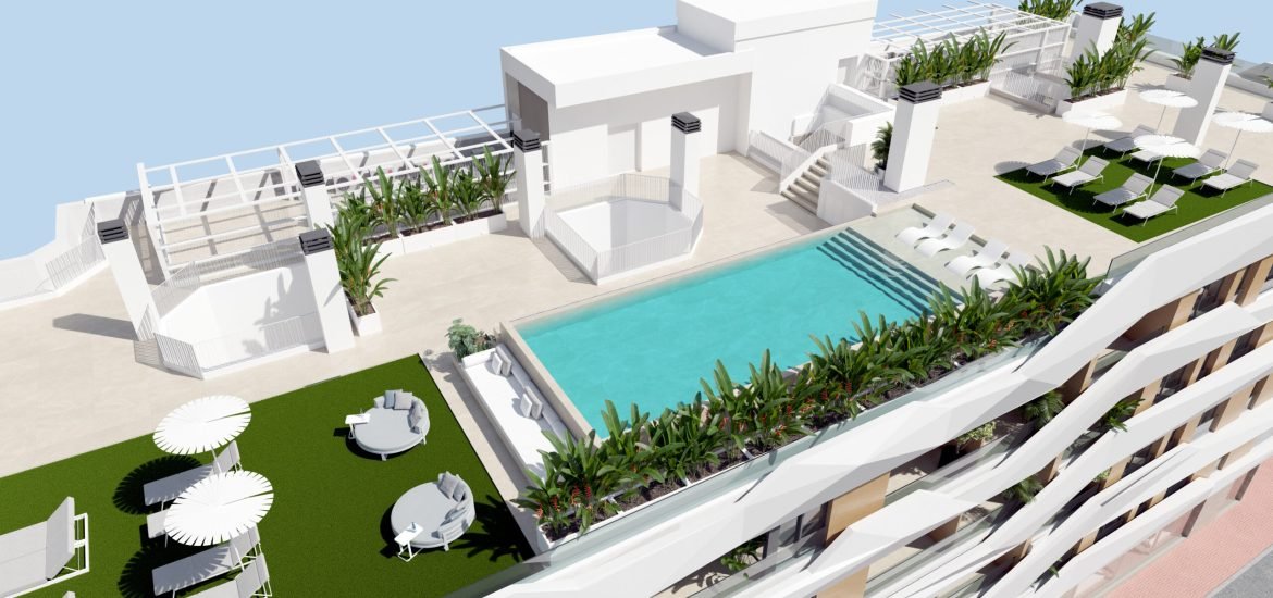 Solarium + Basseng + Fasade